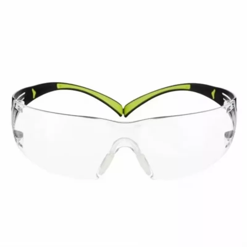 Apsauginiai akiniai 3M SF415C1, polikarbonatas (PC), juodi/geltoni