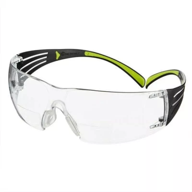 Apsauginiai akiniai 3M SF425C1 juodi, žali