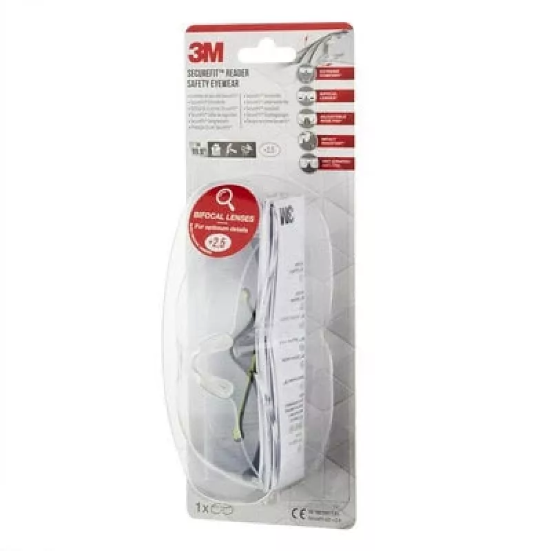 Apsauginiai akiniai 3M SF425C1 juodi, žali