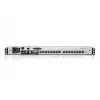 ATEN KL1516Ai KVM jungiklis, 16 prievadų, LCD, dvigubų bėgių, 1U, juodas