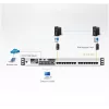 ATEN KL1516Ai KVM jungiklis, 16 prievadų, LCD, dvigubų bėgių, 1U, juodas