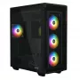 XPG BATTLECRUISER II ST Mid-Tower juodas, Midi bokštas, PC, juodas, ATX, EATX, micro ATX, Mini-ITX, nerūdijantis plienas, Žaidimai