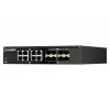 QNAP QSW-3216R-8S8T tinklo jungiklis Nevaldomas L2 10G Ethernet (100/1000/10000) Juodas