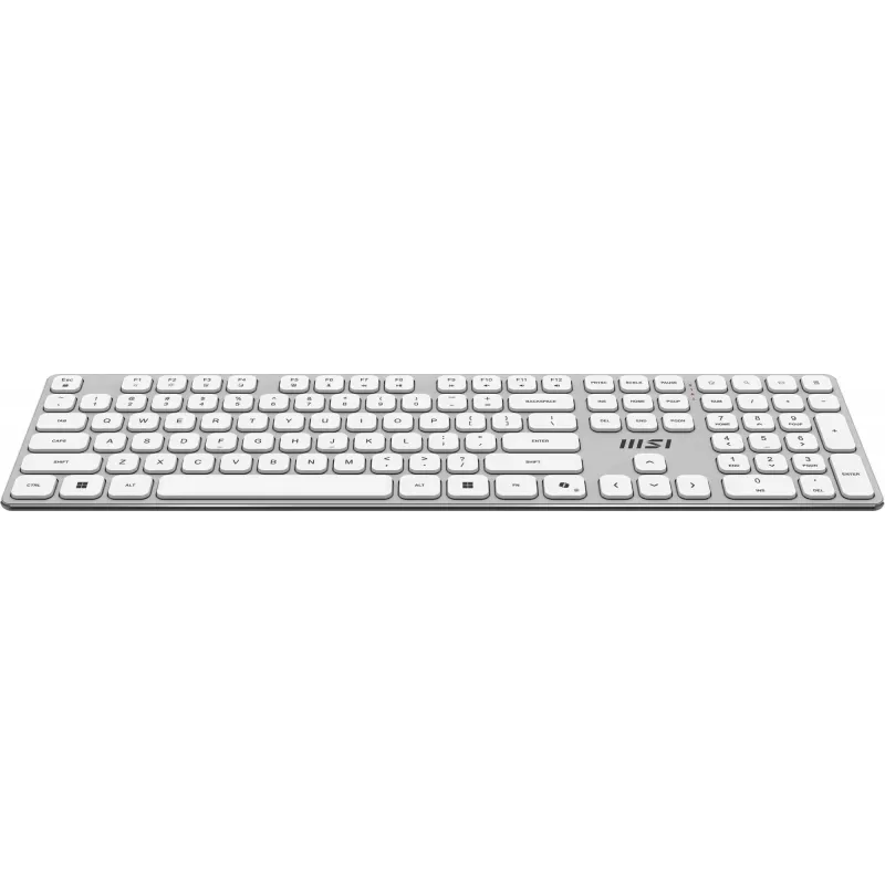 MSI FORGE K210 W COMBO WHITE belaidis klaviatūros ir pelės rinkinys, US QWERTY išdėstymas