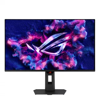 ASUS ROG Strix OLED XG27AQDMG žaidimų monitorius 26,5 colio 2560x1440 WOLED 0,03 ms USB 3.2 Gen 1 VESA aukštis reguliuojamas, juodas