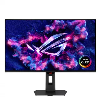 ASUS ROG Strix OLED XG27AQDMG žaidimų monitorius 26,5 colio 2560x1440 WOLED 0,03 ms USB 3.2 Gen 1 VESA aukštis reguliuojamas, juodas