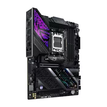 Motininė plokštė ASUS ROG STRIX X870E-E GAMING WIFI7 NEO — AM5, X870E mikroschemų rinkinys, PCIe palaikymas, Wi‑Fi 7