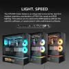 Cougar CFV235 Vision Midi Tower PC korpusas, ARGB, 9,16 colių LCD (1920×462), grūdintas stiklas, juodas