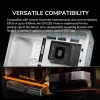 Cougar CFV235 Vision Midi Tower PC korpusas, ARGB, 9,16 colių LCD (1920×462), grūdintas stiklas, juodas