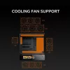 Cougar CFV235 Vision Midi Tower PC korpusas, ARGB, 9,16 colių LCD (1920×462), grūdintas stiklas, juodas