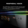 Cougar CFV235 Vision Midi Tower PC korpusas, ARGB, 9,16 colių LCD (1920×462), grūdintas stiklas, juodas