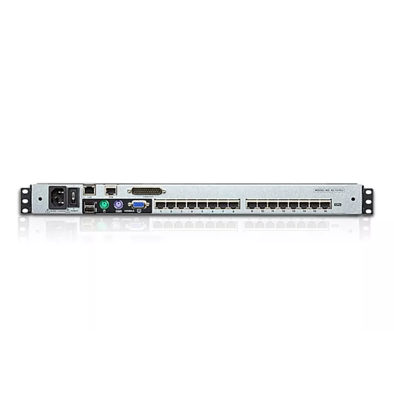 KVM jungiklis ATEN KL1516AIM-AXA-AG 1U, 17 inch LCD, juodas