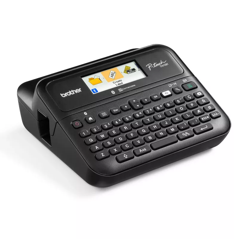 Etikečių spausdintuvas Brother PT-D610BTVP, terminis perkėlimas, 180 x 360 DPI, 30 mm/s, laidinis ir belaidis, TZe, Bluetooth