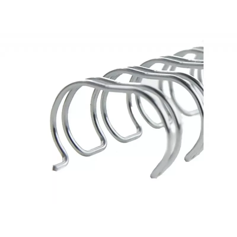 GBC Wire spines 3:1 NO5 8mm A4, juodi, metaliniai, 8 mm, 322 mm