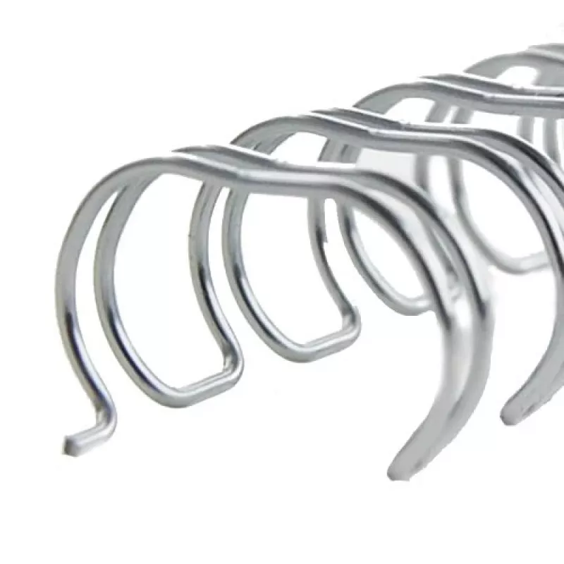 GBC Wire spines 3:1 NO5 8mm A4, juodi, metaliniai, 8 mm, 322 mm