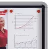 Nobo Premium Plus lauko magnetinė spynos lenta 8xA4