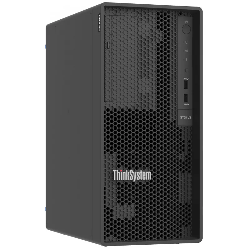 Serveris Lenovo ThinkSystem ST50 V3 1,92 TB bokštinis Intel Xeon 6 6315P 2,8 GHz 16 GB DDR5-SDRAM 500 W