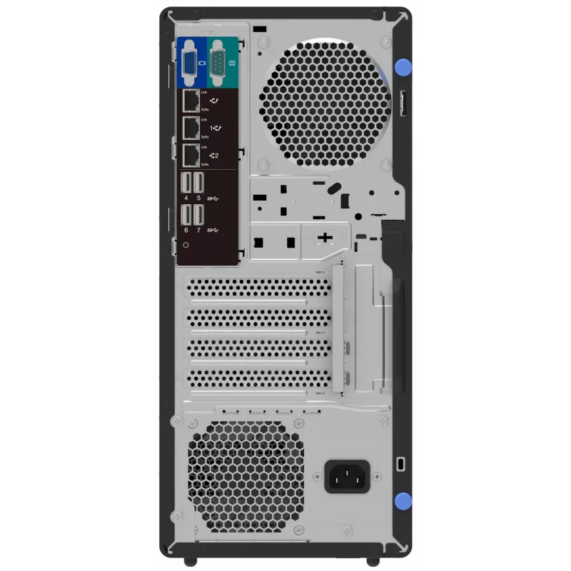 Serveris Lenovo ThinkSystem ST50 V3 1,92 TB bokštinis Intel Xeon 6 6315P 2,8 GHz 16 GB DDR5-SDRAM 500 W