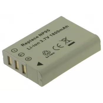 2-Power baterija skaitmeniniam fotoaparatui 3.7V 1800mAh Li-Ion