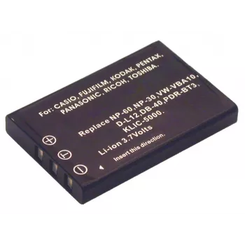 2-Power DBI9583A Skaitmeninio fotoaparato baterija 3,7 V 1150 mAh, ličio jonų