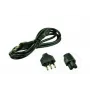 2-Power PWR0004D maitinimo laidas, juodas
