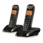Motorola S12 Duo DECT belaidis telefonas su skambučio identifikavimu, juodas