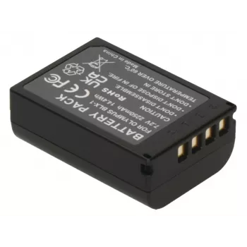 2-Power DBI1016A baterija fotoaparatui / vaizdo kamerai 2250 mAh