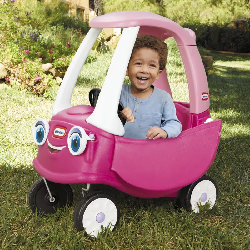 Mažoji Tikes Cozy Coupe Princess, 1,5 metų, 4 ratai, Plastikas, Mėlyna, Rožinė, Balta