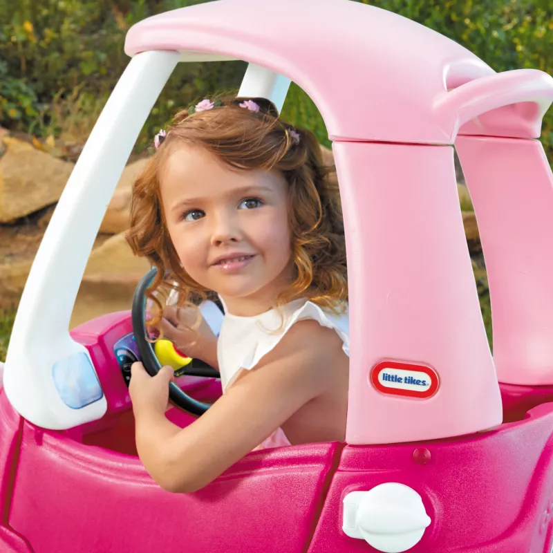 Mažoji Tikes Cozy Coupe Princess, 1,5 metų, 4 ratai, Plastikas, Mėlyna, Rožinė, Balta