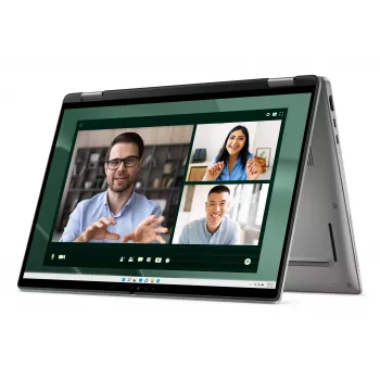 DELL Latitude 7450 2-in-1 Intel Core Ultra 7 165U hibridinis nešiojamasis kompiuteris 35,6 cm (14 col.) jutiklinis ekranas Full HD+ 16 GB LPDDR5x-SDRAM 512 GB SSD Wi-Fi 7 (802.11be) Windows 11 Pro pilka