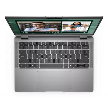 DELL Latitude 7450 2-in-1 Intel Core Ultra 7 165U hibridinis nešiojamasis kompiuteris 35,6 cm (14 col.) jutiklinis ekranas Full HD+ 16 GB LPDDR5x-SDRAM 512 GB SSD Wi-Fi 7 (802.11be) Windows 11 Pro pilka