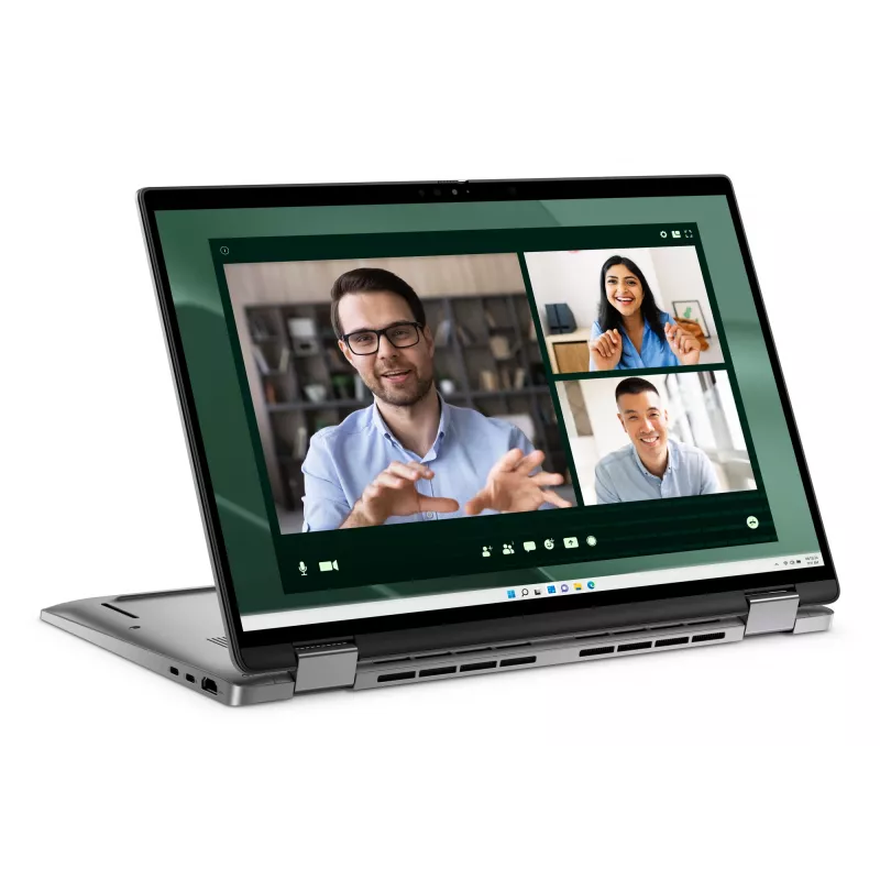 DELL Latitude 7450 2-in-1 Intel Core Ultra 7 165U hibridinis nešiojamasis kompiuteris 35,6 cm (14 col.) jutiklinis ekranas Full HD+ 16 GB LPDDR5x-SDRAM 512 GB SSD Wi-Fi 7 (802.11be) Windows 11 Pro pilka