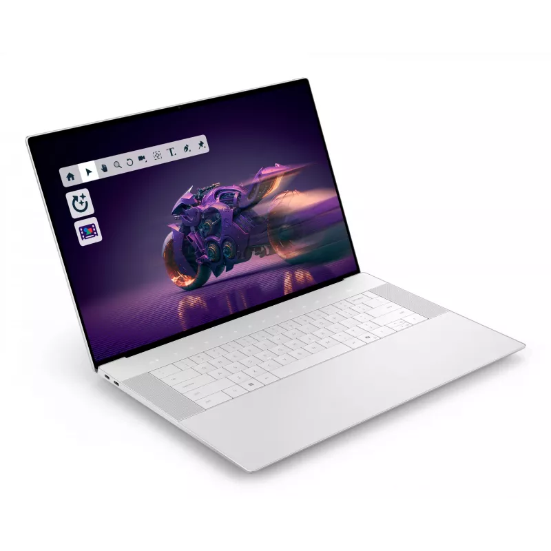 Nešiojamas kompiuteris DELL 16 Premium DA16250 Intel Core Ultra 9 285H 41,4 cm (16,3 col.) liečiamasis ekranas 4K Ultra HD 32 GB LPDDR5x-SDRAM 1 TB SSD NVIDIA GeForce RTX 5060 „Wi-Fi 7“ (802.11be) Windows 11 Pro Platinum