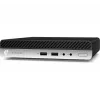 T1A HP ProDesk 400 G4 atnaujintas Intel® Core™ i5 i5-8400T 8 GB DDR4-SDRAM 256 GB SSD Windows 10 Pro Mini PC juodas, sidabrinis