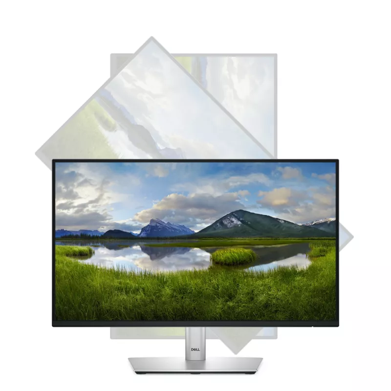 DELL P Series P2225H monitor kompiuteriui 54,6 cm (21,5 colio) 1920 x 1080 pikselių Full HD LCD juodas, sidabrinis