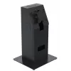 Kiosko komplektas Ergonomic Solutions SpacePole Mini Kiosk Countertop juodas metalinis