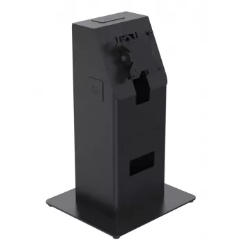 Kiosko komplektas Ergonomic Solutions SpacePole Mini Kiosk Countertop juodas metalinis