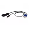 Vertiv Avocent MPUIQ-VMCDP KVM sąsajos modulis DISPLAYPORT, USB 2.0 juodas
