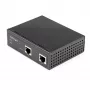 StarTech.com pramoninis gigabaitinis PoE įpurškiklis - didelės spartos / didelės galios 90W - 802.3bt PoE++ 52V-56V DC DIN bėgelis UPoE/Ultra Power Over Ethernet įpurškiklio adapteris -40°C iki +75°C atšiaurioms sąlygoms