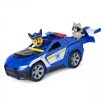 PAW Patrol: Search & Rescue Chase Rescue Cruiser – policinis automobilis su atgaline trauka ir 2 figūrėlėmis
