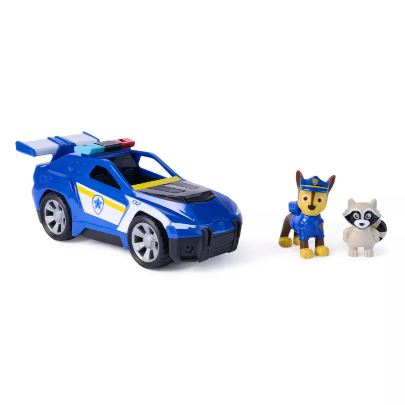 PAW Patrol: Search & Rescue Chase Rescue Cruiser – policinis automobilis su atgaline trauka ir 2 figūrėlėmis