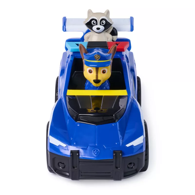 PAW Patrol: Search & Rescue Chase Rescue Cruiser – policinis automobilis su atgaline trauka ir 2 figūrėlėmis
