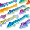 CrystaLynx Dragons 9 colių kolekcinė artikuliuota drakono figūrėlė vaikams ir suaugusiems, Blind Box, fidget žaislai namams, biurui ir stalo dekorui (stilius gali skirtis)
