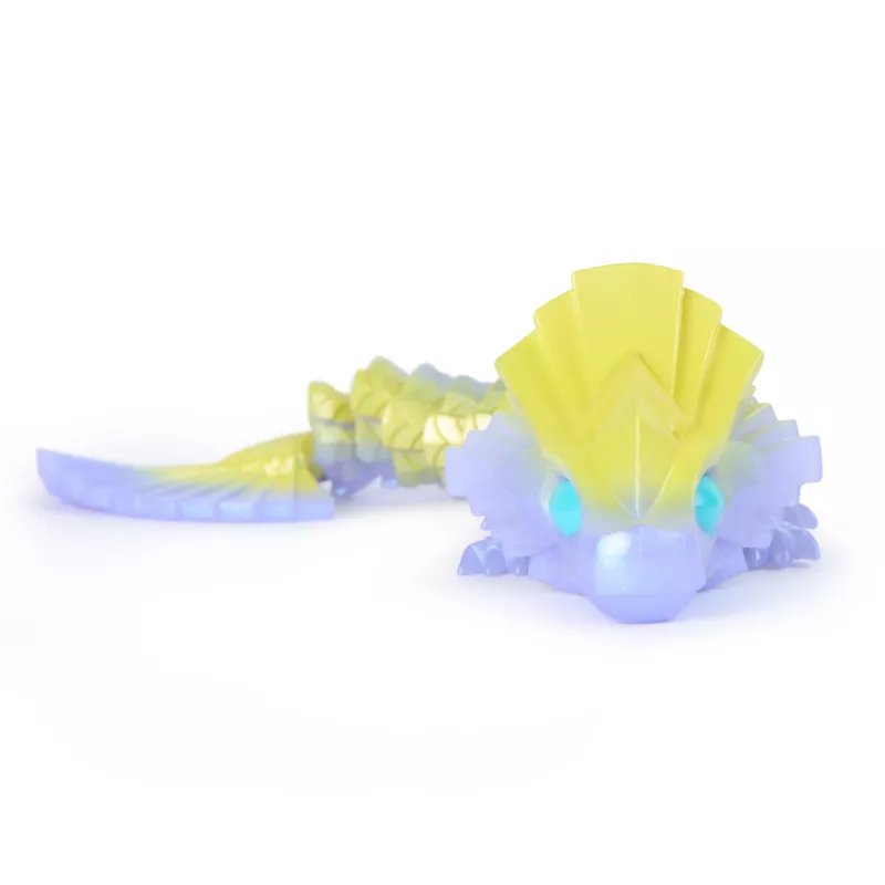 CrystaLynx Dragons 9 colių kolekcinė artikuliuota drakono figūrėlė vaikams ir suaugusiems, Blind Box, fidget žaislai namams, biurui ir stalo dekorui (stilius gali skirtis)