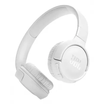 JBL Tune 520BT belaidės ausinės su mikrofonu, Bluetooth 5.3, USB Type-C, balta