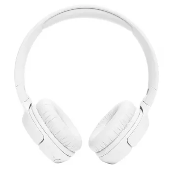JBL Tune 520BT belaidės ausinės su mikrofonu, Bluetooth 5.3, USB Type-C, balta