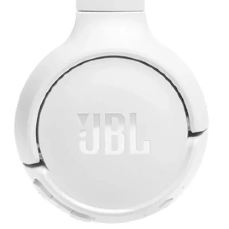 JBL Tune 520BT belaidės ausinės su mikrofonu, Bluetooth 5.3, USB Type-C, balta