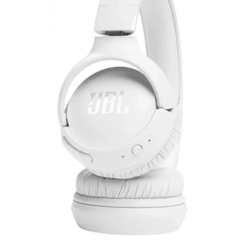 JBL Tune 520BT belaidės ausinės su mikrofonu, Bluetooth 5.3, USB Type-C, balta