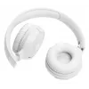 JBL Tune 520BT belaidės ausinės su mikrofonu, Bluetooth 5.3, USB Type-C, balta