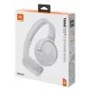 JBL Tune 520BT belaidės ausinės su mikrofonu, Bluetooth 5.3, USB Type-C, balta
